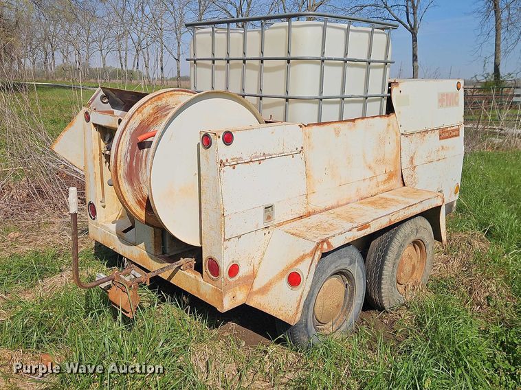 image for item EO7232 FMC Sewer Cleaner sewer jetter trailer