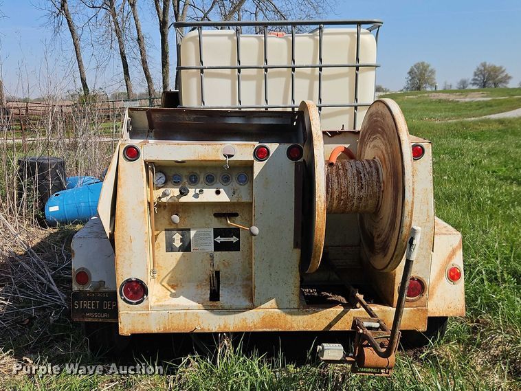 image for item EO7232 FMC Sewer Cleaner sewer jetter trailer