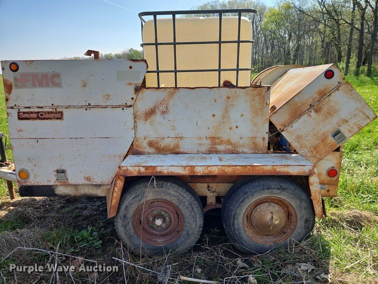 image for item EO7232 FMC Sewer Cleaner sewer jetter trailer