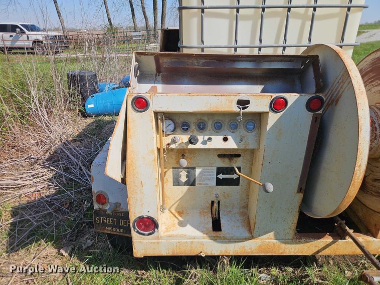 image for item EO7232 FMC Sewer Cleaner sewer jetter trailer