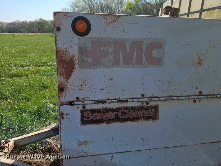image for item EO7232 FMC Sewer Cleaner sewer jetter trailer