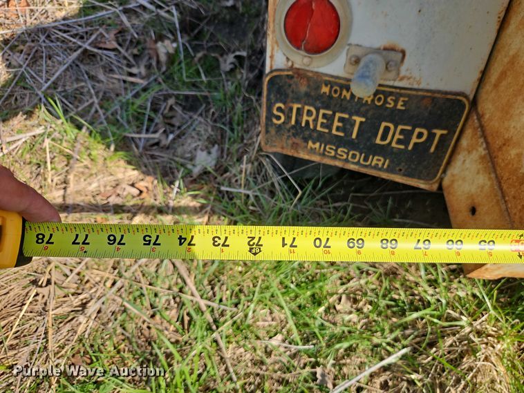 image for item EO7232 FMC Sewer Cleaner sewer jetter trailer