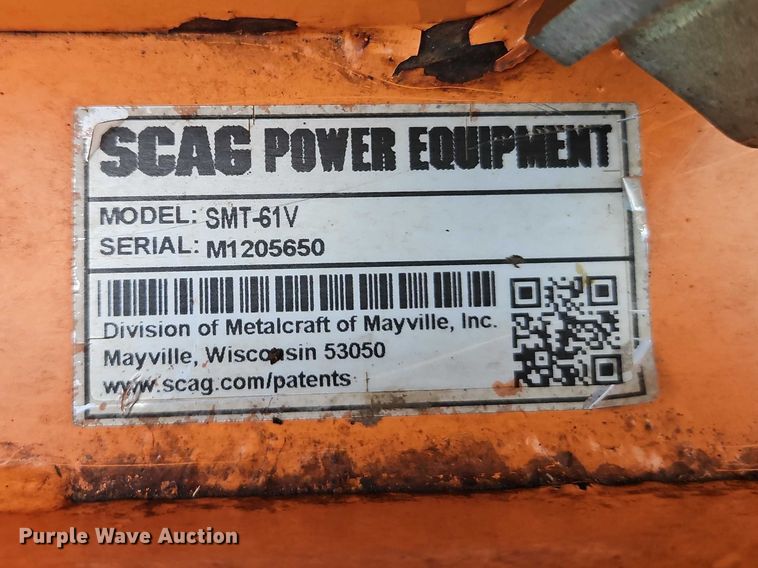 image for item EO7233 Scagg Turf Tiger II ZTR lawn mower