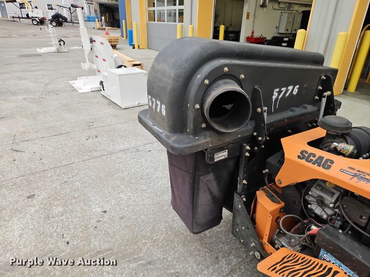 image for item EO7233 Scagg Turf Tiger II ZTR lawn mower