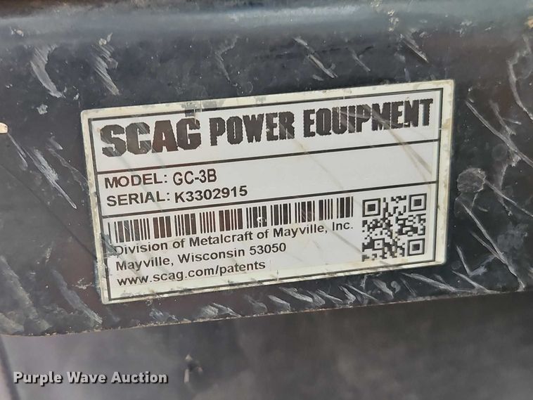 image for item EO7233 Scagg Turf Tiger II ZTR lawn mower