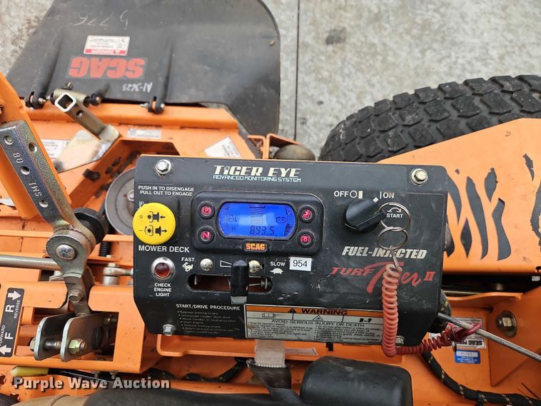 image for item EO7233 Scagg Turf Tiger II ZTR lawn mower