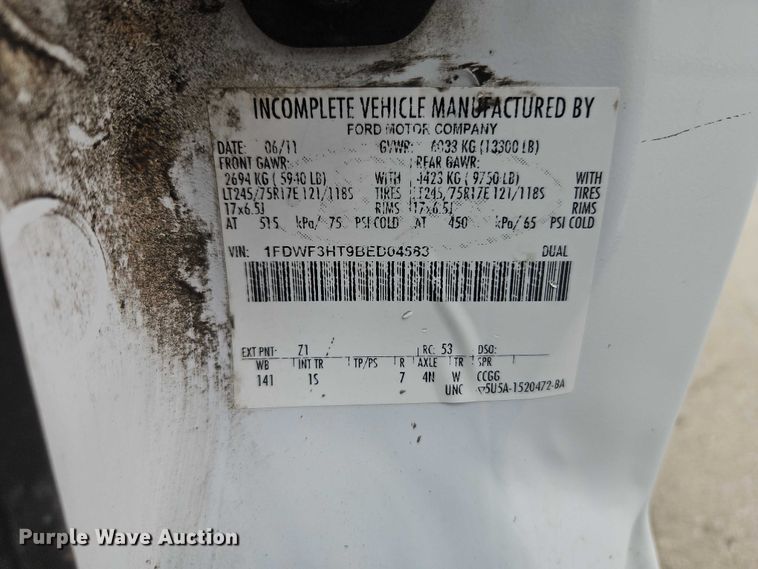 image for item EO7235 2011 Ford F350 Super Duty 