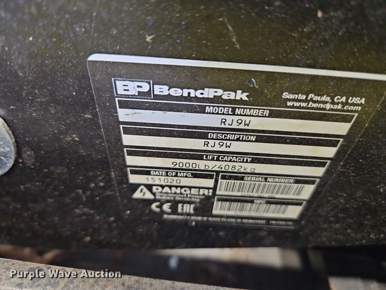 image for item EO7236 BendPak HDS-18E automotive lift