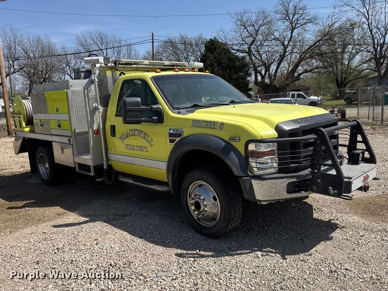 image for item ET1836 2009 Ford F550 brush fire truck