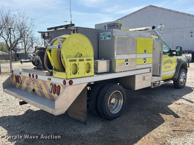 image for item ET1836 2009 Ford F550 brush fire truck