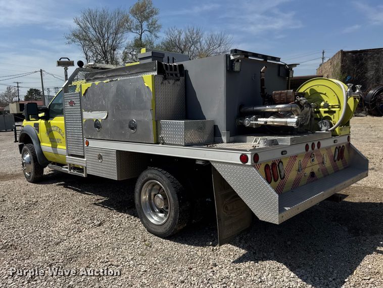 image for item ET1836 2009 Ford F550 brush fire truck