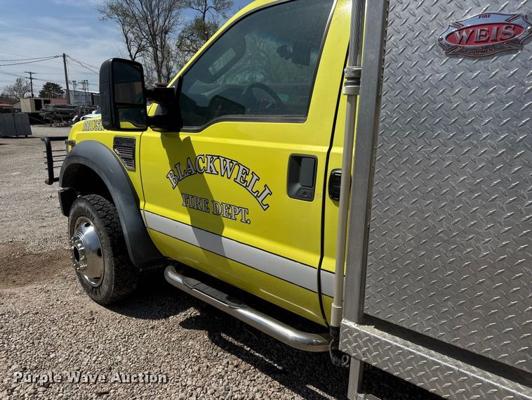 image for item ET1836 2009 Ford F550 brush fire truck