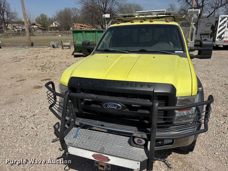 image for item ET1836 2009 Ford F550 brush fire truck