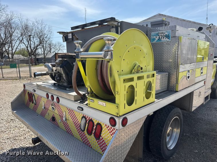 image for item ET1836 2009 Ford F550 brush fire truck