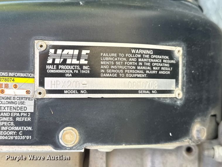 image for item ET1836 2009 Ford F550 brush fire truck