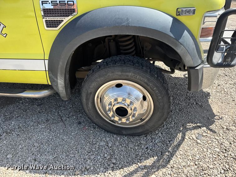 image for item ET1836 2009 Ford F550 brush fire truck