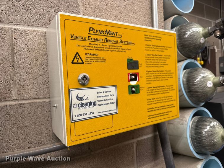 image for item ET1837 PlymoVent OS 3 vehicle exhaust removal system