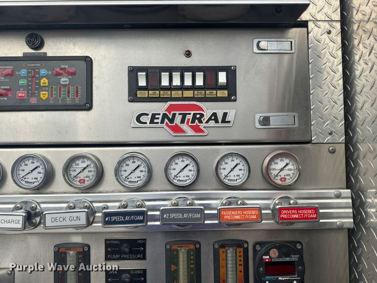 image for item ET1883 2007 International 7400 pumper fire truck