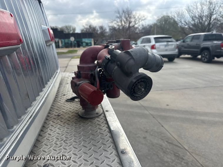 image for item ET1883 2007 International 7400 pumper fire truck