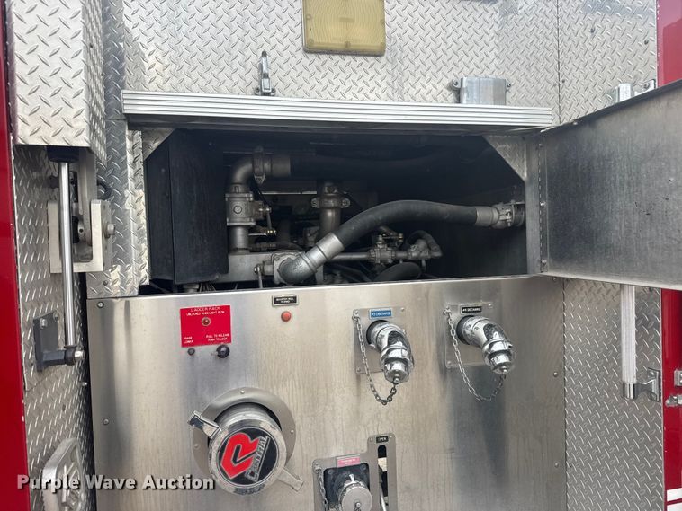 image for item ET1883 2007 International 7400 pumper fire truck