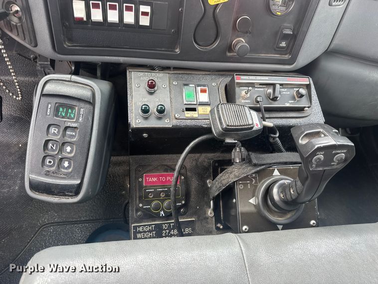 image for item ET1883 2007 International 7400 pumper fire truck