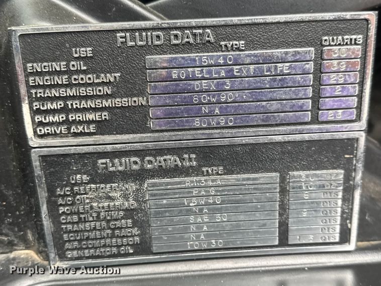 image for item ET1883 2007 International 7400 pumper fire truck