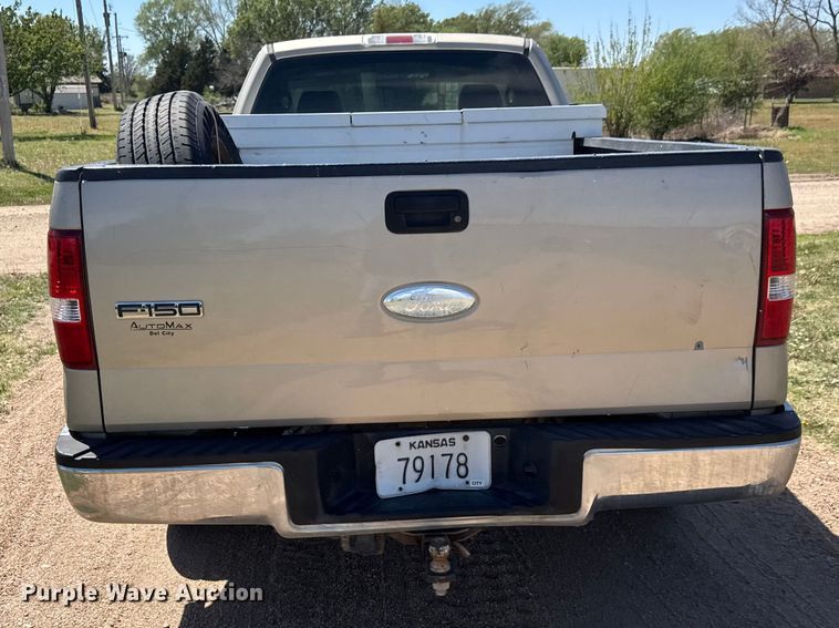 image for item ET1915 2007 Ford F150 pickup truck