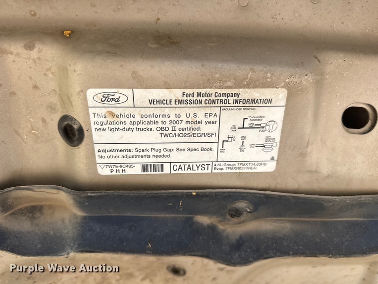 image for item ET1915 2007 Ford F150 pickup truck