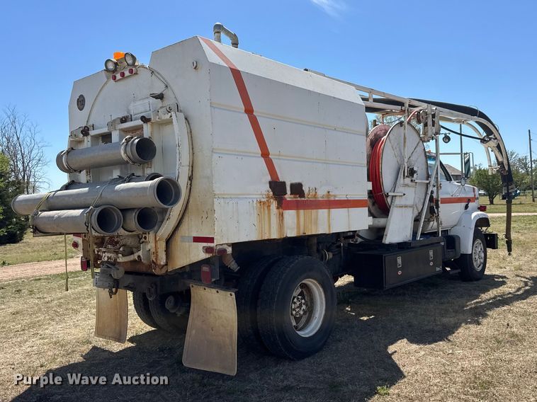 image for item ET1916 1984 GMC Top Kick sewer jetter truck