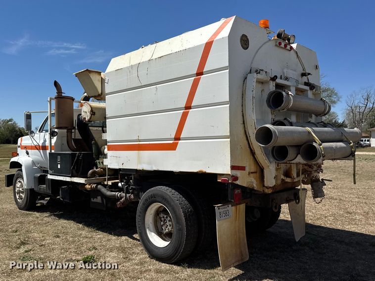 image for item ET1916 1984 GMC Top Kick sewer jetter truck