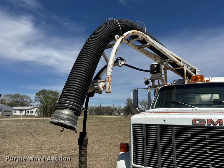 image for item ET1916 1984 GMC Top Kick sewer jetter truck