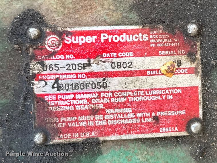 image for item ET1916 1984 GMC Top Kick sewer jetter truck