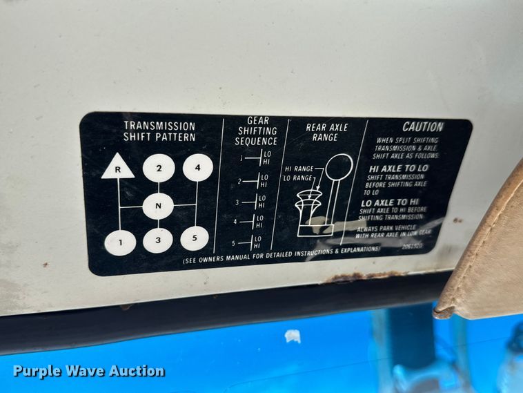 image for item ET1916 1984 GMC Top Kick sewer jetter truck