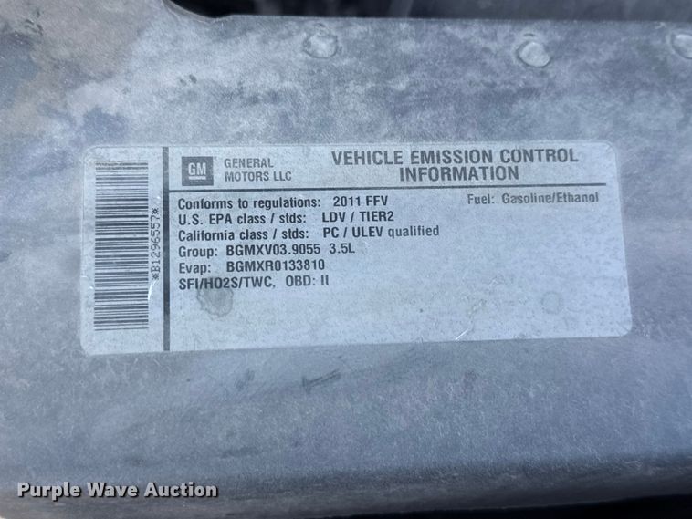 image for item ET1983 2011 Chevrolet Impala 