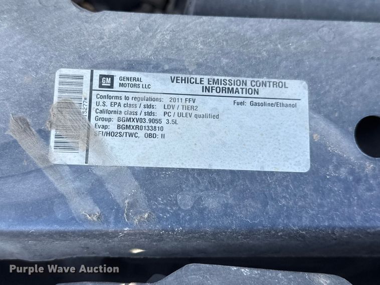 image for item ET1985 2011 Chevrolet Impala 