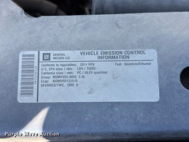 image for item ET1986 2011 Chevrolet Impala 