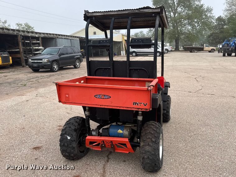 image for item ET1991 2009 Bad Boy MTV utility vehicle