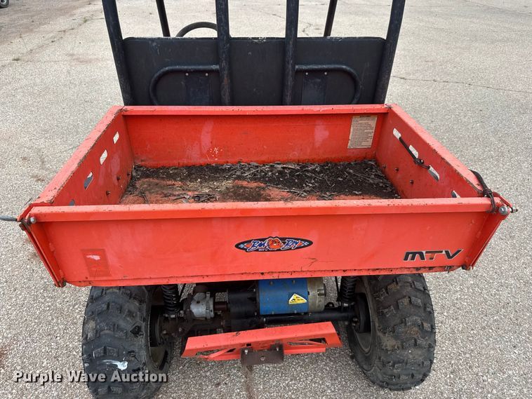 image for item ET1991 2009 Bad Boy MTV utility vehicle