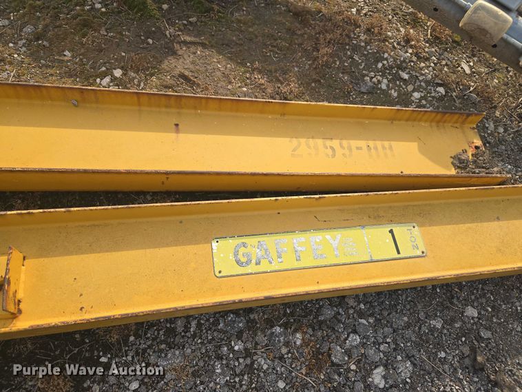 image for item ET5101 Gaffey overhead crane