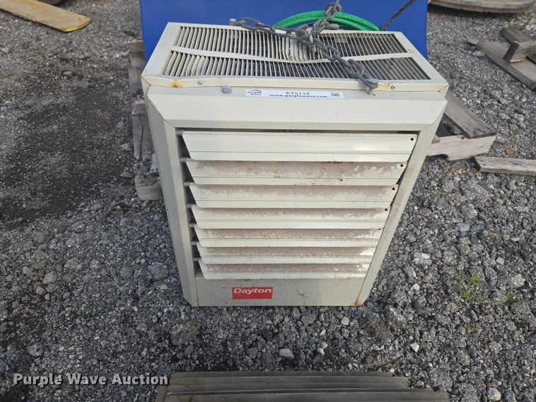 image for item ET5112 (2) Dayton 3UF91 heaters 