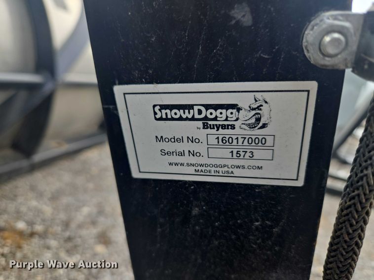 image for item ET5117 Snow Dogg CM100 snow plow