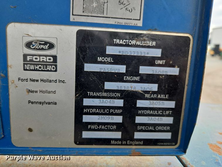 image for item ET5124 Ford 7740 tractor