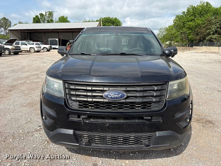 image for item ET5129 2016 Ford Explorer Police Interceptor SUV