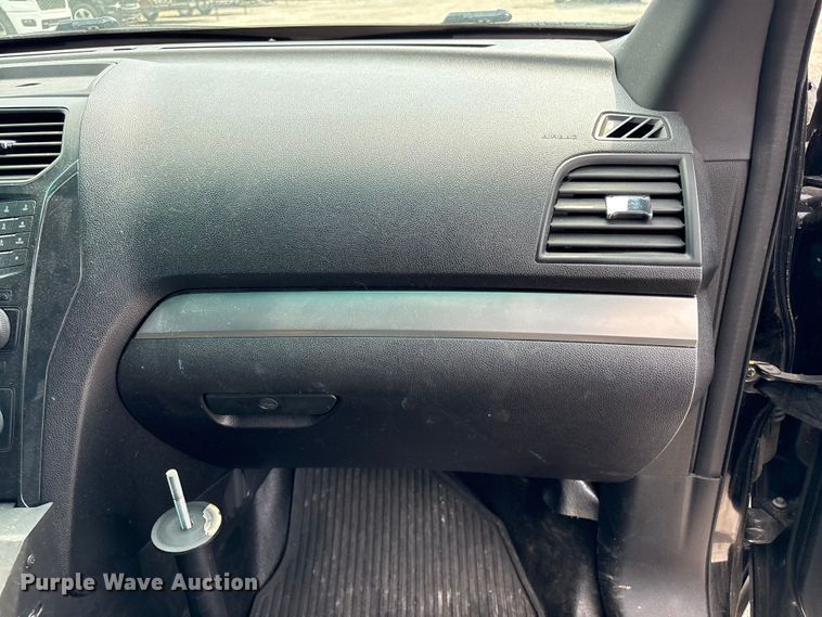 image for item ET5129 2016 Ford Explorer Police Interceptor SUV