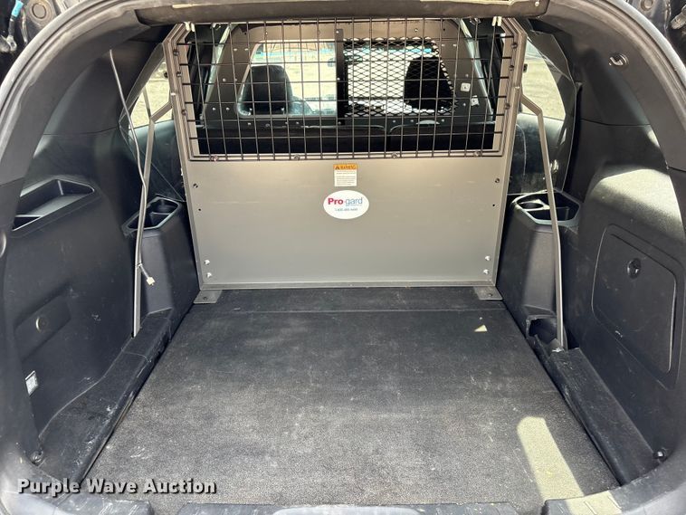 image for item ET5129 2016 Ford Explorer Police Interceptor SUV