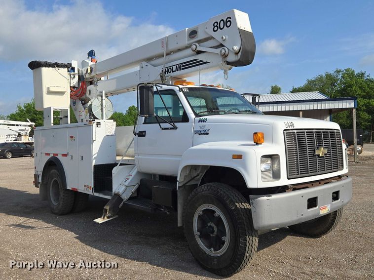 image for item ET5140 1994 Chevrolet C6500 bucket truck