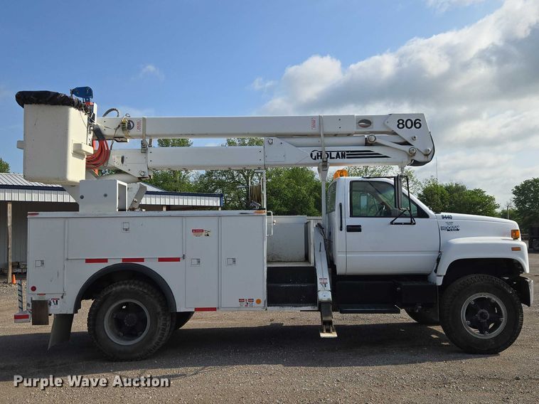 image for item ET5140 1994 Chevrolet C6500 bucket truck