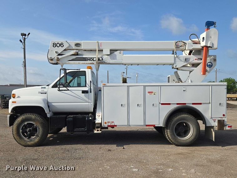 image for item ET5140 1994 Chevrolet C6500 bucket truck