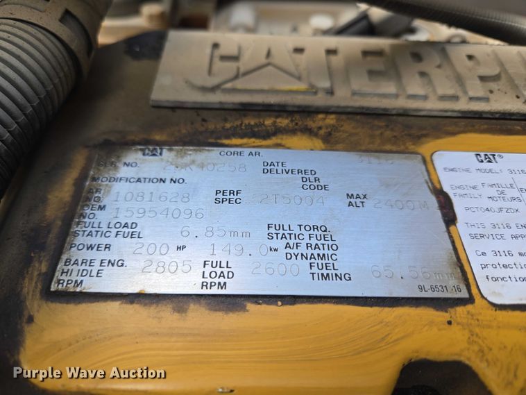 image for item ET5140 1994 Chevrolet C6500 bucket truck