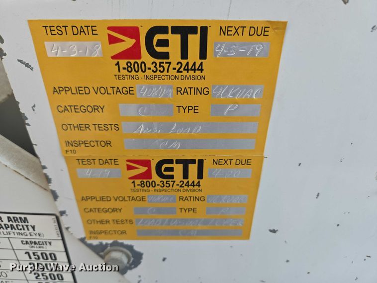 image for item ET5140 1994 Chevrolet C6500 bucket truck